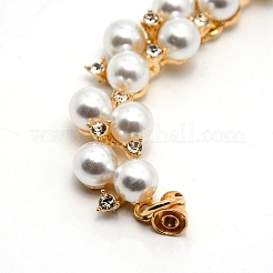 АБС-пластиковая цепочка из бисера для брелков своими руками&nbsp;AJEW-WH0188-83