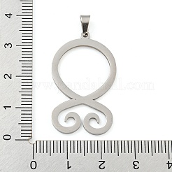 Подвески из нержавеющей стали 304&nbsp;STAS-Z076-5P