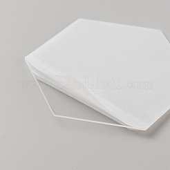 Transparente leere Tischkarten aus Acryl&nbsp;AJEW-WH0347-92B