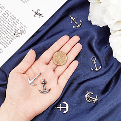 8 шт. 8 стиля соединительных звеньев из нержавеющей стали 304&nbsp;STAS-UN0021-25AS