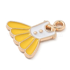 Pendentifs d'émail en alliage&nbsp;LS-ENAM-A008-06KCG-03