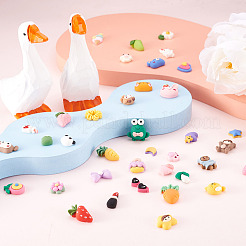 60 набор из 20-х видов непрозрачных смоляных кабошонов&nbsp;CRES-YS0001-04