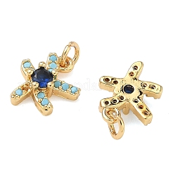 Латунные микро проложить кубического циркония подвески&nbsp;KK-A291-22G