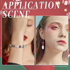 220шт 11 стиля ручной работы бусины из полимерной глины CLAY-SC0001-84