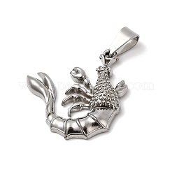 Подвески из нержавеющей стали 304&nbsp;STAS-B167-12B-P