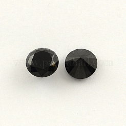 Cabochons à dos pointu de zircone cubique en forme de diamant&nbsp;ZIRC-R004-4mm-02