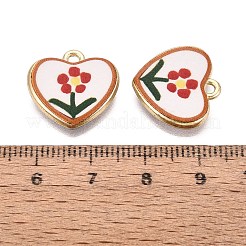Anhänger aus bedruckter Legierung zum Valentinstag&nbsp;PALLOY-SZC0008-15A