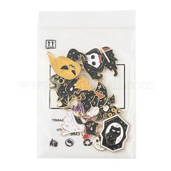 10шт 10 стиля хэллоуин подвески из сплава эмали&nbsp;ENAM-FS0003-83