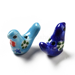 Ручной печатный шарики фарфора&nbsp;PORC-F005-04