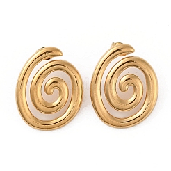 Серьги из нержавеющей стали 304&nbsp;LS-EJEW-O004-15G