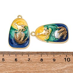 Подвески из эмалевого сплава легкого золота ENAM-B028-10KCG