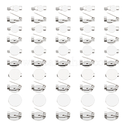 50 шт. 5 стиля основы для броши из хирургической нержавеющей стали 316 STAS-UN0053-58