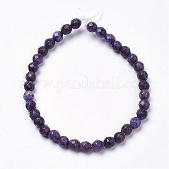 Argento naturale perline foglia diaspro fili&nbsp;G-K181-6mm-O04