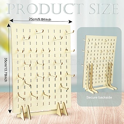 Настольный прямоугольный деревянный органайзер для ювелирных изделий и браслетов&nbsp;ODIS-YWC0001-01