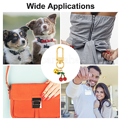 12шт 12 стиля сплава эмали фруктовые подвесные украшения&nbsp;HJEW-PH01615