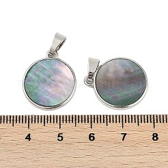 Природные пауа оболочки подвески&nbsp;SSHEL-M024-02A