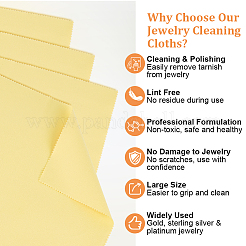 4 шт. 2-х видовая салфетка для полировки серебра TOOL-BBC0001-05C