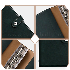 Прямоугольная обложка для блокнота с отрывными листами из искусственной кожи&nbsp;AJEW-WH20060-88C