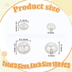 100 шт. 2 вида бусин из натурального культивированного пресноводного жемчуга&nbsp;PEAR-GA0001-05