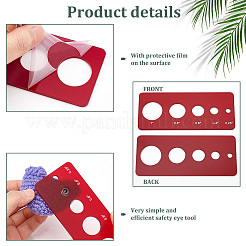 Акриловый безопасный инструмент для вставки глаз для изготовления игрушек&nbsp;LS-TOOL-WH0051-73B