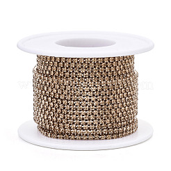 Электрофорез железные стразы цепочки из страз CHC-Q009-SS12-B18