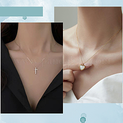 Комплект из 10 латунной цепочки-цепочки MAK-BBC0001-12A