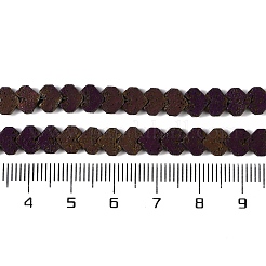 Гальванические бусины из натуральной лавы&nbsp;G-Q1009-G01-02