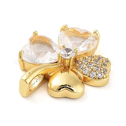 Стойки обшивки латунь микро проложить Циркон подвеску KK-D070-09G-M