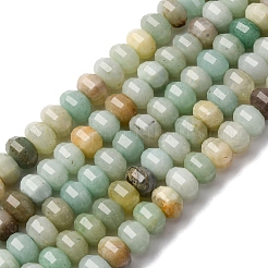 Натуральный цветок амазонитовые бусины пряди G-P587-D08-02