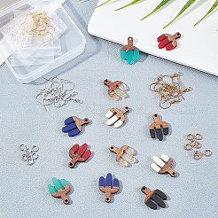 DIY-Sets zum Herstellen baumelnder Kaktus-Ohrringe&nbsp;DIY-OC0005-99