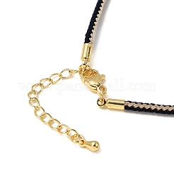 Halskettenherstellung aus geflochtener Nylonschnur mit 2.5 mm Durchmesser&nbsp;FIND-G095-01G-10