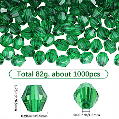 82g transparente Acrylperlen&nbsp;TACR-SC0002-76