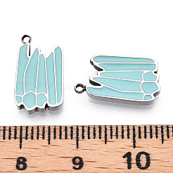 304 Edelstahl-Emaille-Anhänger&nbsp;STAS-T064-22P