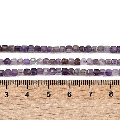 Природный аметист нитей бисера G-RM2025-C41-B