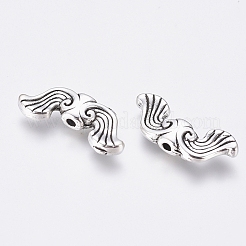 Сплавочные овальные бусины тибетского стиля &nbsp;LS-TIBEB-EA9130Y-FF