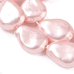 Гальванизированное непрозрачное стекло имитация жемчужных нитей EGLA-D302-02C