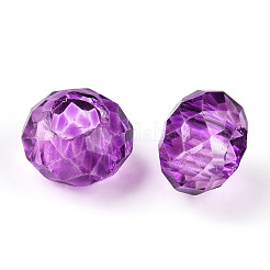 Смешанные стеклянные бусины граненые Rondelle X-GLAA-R143-8mm-M