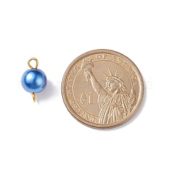 Стеклянные подвески с имитацией жемчуга&nbsp;PALLOY-JF01881-01