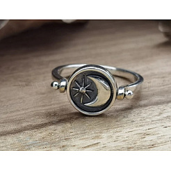 Двусторонние вращающиеся кольца для пальцев из цинкового сплава&nbsp;FS-WG6AB10-02