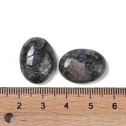 天然の藍閃石カボション  オーバル  20~20.8x15~15.5x5.8~6.5mm&nbsp;G-B080-01A-28