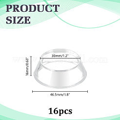 Полистирольные мини-шарики-подставки ODIS-WH0080-25A