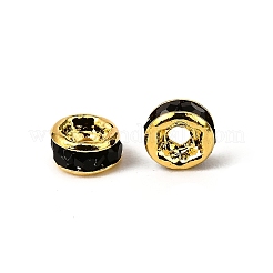 Grado de latón un Diamante de imitación entrepieza de abalorios&nbsp;RSB034NF-04G