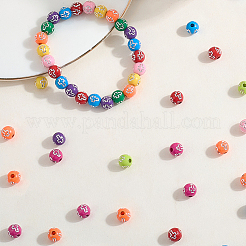 600 шт. Покрытие акриловыми бусинами PACR-PA0001-10B