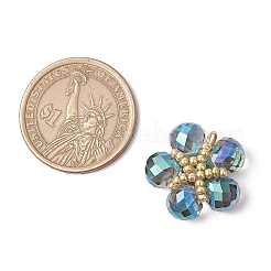 Прозрачные стеклянные подвески&nbsp;PALLOY-MZ00645-01