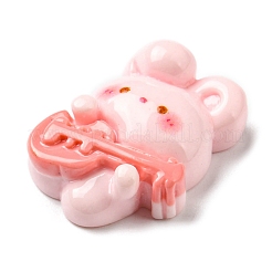 Кабошоны из непрозрачной смолы на музыкальную тему&nbsp;CRES-D008-01H