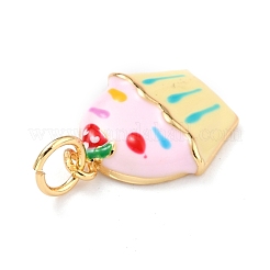 Настоящие 18k позолоченные латунные подвески&nbsp;KK-L206-004A-G