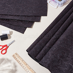 1 Yard PVC-Lederstoff mit Phönixmuster&nbsp;DIY-HY0003-38A