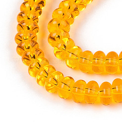 Прозрачные стеклянные бусины&nbsp;GLAA-T025-6mm-07C