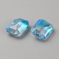 130 cabochons en résine transparente de couleur dégradée&nbsp;RESI-TAC0018-30D