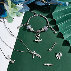 80 шт. 8 подвески из сплава в тибетском стиле в стиле гольфа&nbsp;FIND-AR0001-89